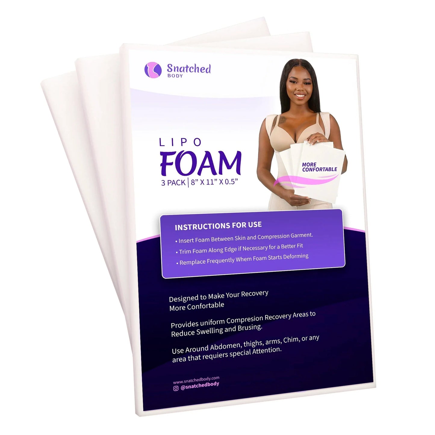 Accesorios para el cuerpo arrebatado FOAM3PACK