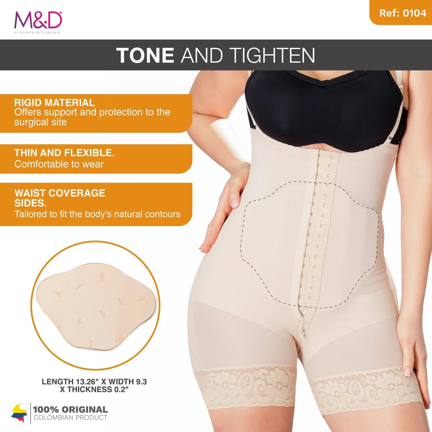 Accesorios Fajas MyD 9104