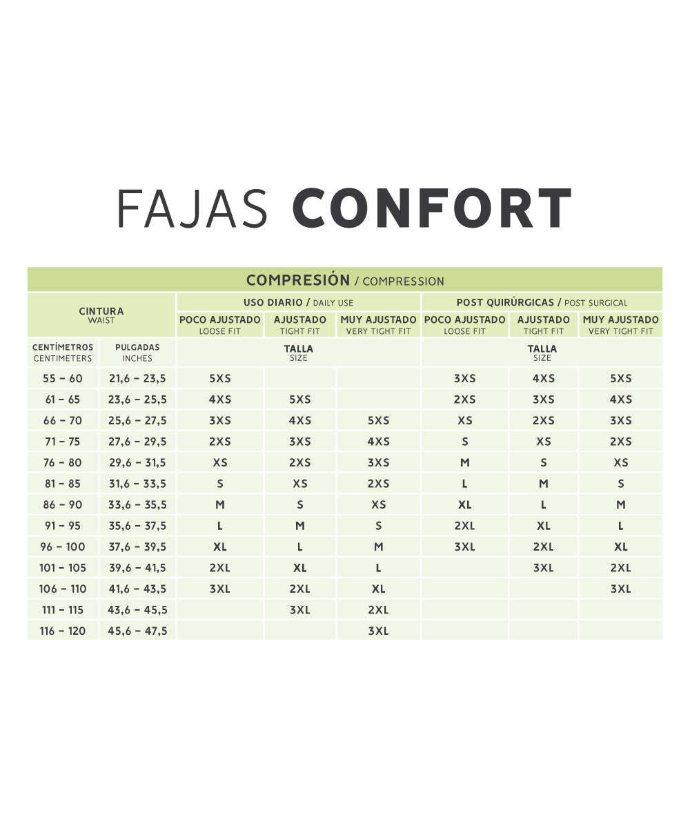 Faja Mediana Compresión - faja moldeadora ( Ref. C-018 )