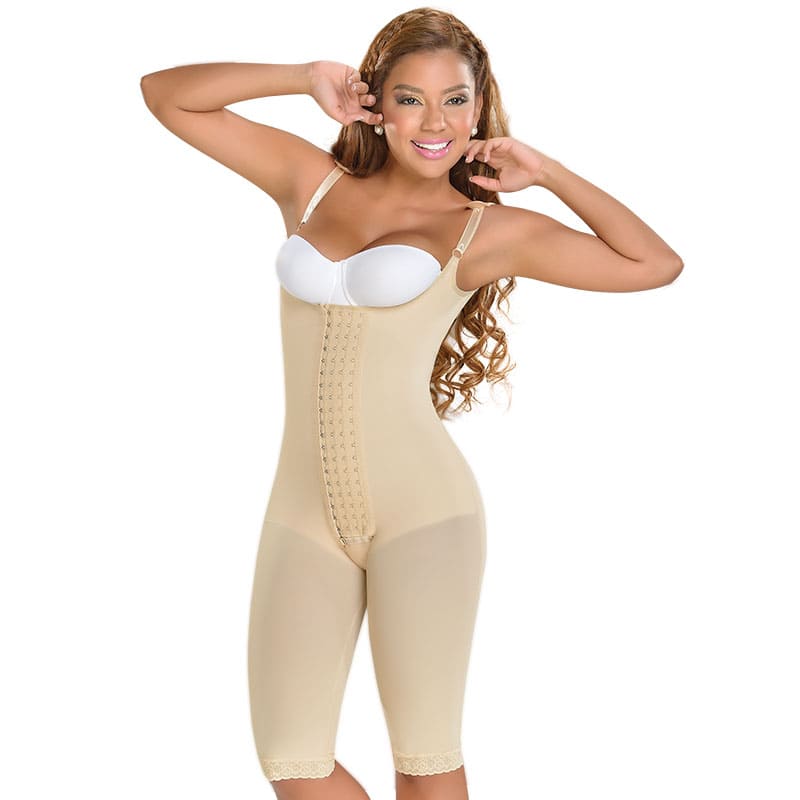 MYD F0078 KNEE-LENGTH FAJA WITH BACK COVERAGE AND ADJUSTABLE