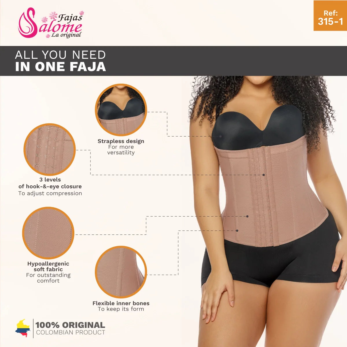 Fajas Salome FAJASSALOME-315-1-CCB