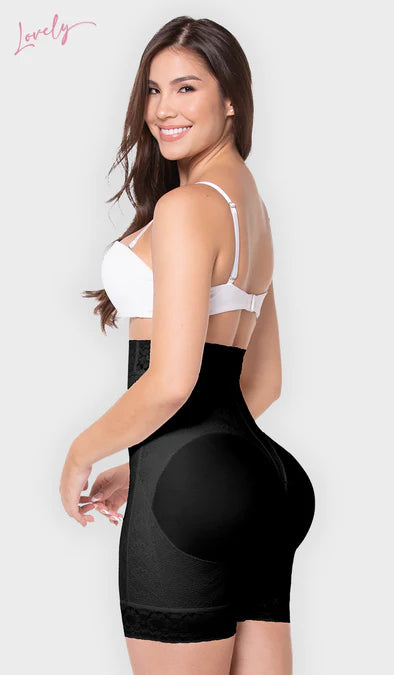 Fajas MYD – Short corto con talle extra alto Lovely. REF. SXA09326