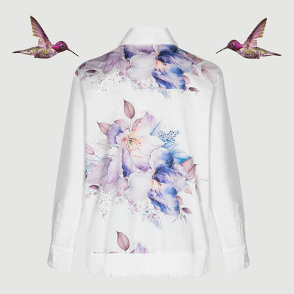 Colombian Linen Blossom Jacket