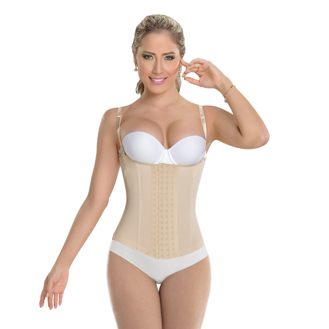 WAISTBAND, FREE BUST,  COVERED BACK AND WIDE STRAPS C-4053 (7557322506462)