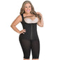 KNEE-LENGTH FAJA WITH BACK COVERAGE AND WIDE STRAPS F0075 (6757412929712)