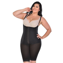 Load image into Gallery viewer, KNEE-LENGTH FAJA WITH BACK COVERAGE AND ADJUSTABLE STRAPS  F0078 (6757413093552)
