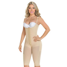 Load image into Gallery viewer, KNEE-LENGTH FAJA WITH BACK COVERAGE AND ADJUSTABLE STRAPS  F0078 (6757413093552)
