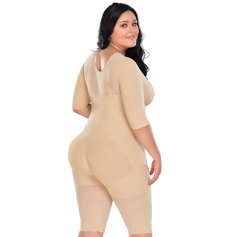 KNEE-LENGTH FAJA WITH FULL COVERAGE F0161 (6757413290160)
