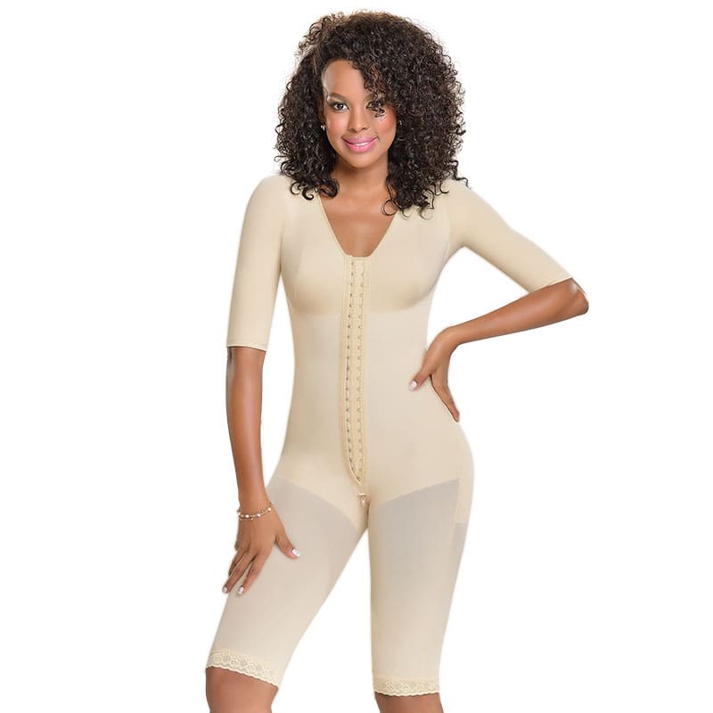 KNEE-LENGTH FAJA WITH FULL COVERAGE F0161 (6757413290160)