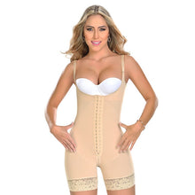 Load image into Gallery viewer, MID-THIGH FAJA WITH BACK COVERAGE AND ADJUSTABLE STRAPS F0468 (6757412602032)
